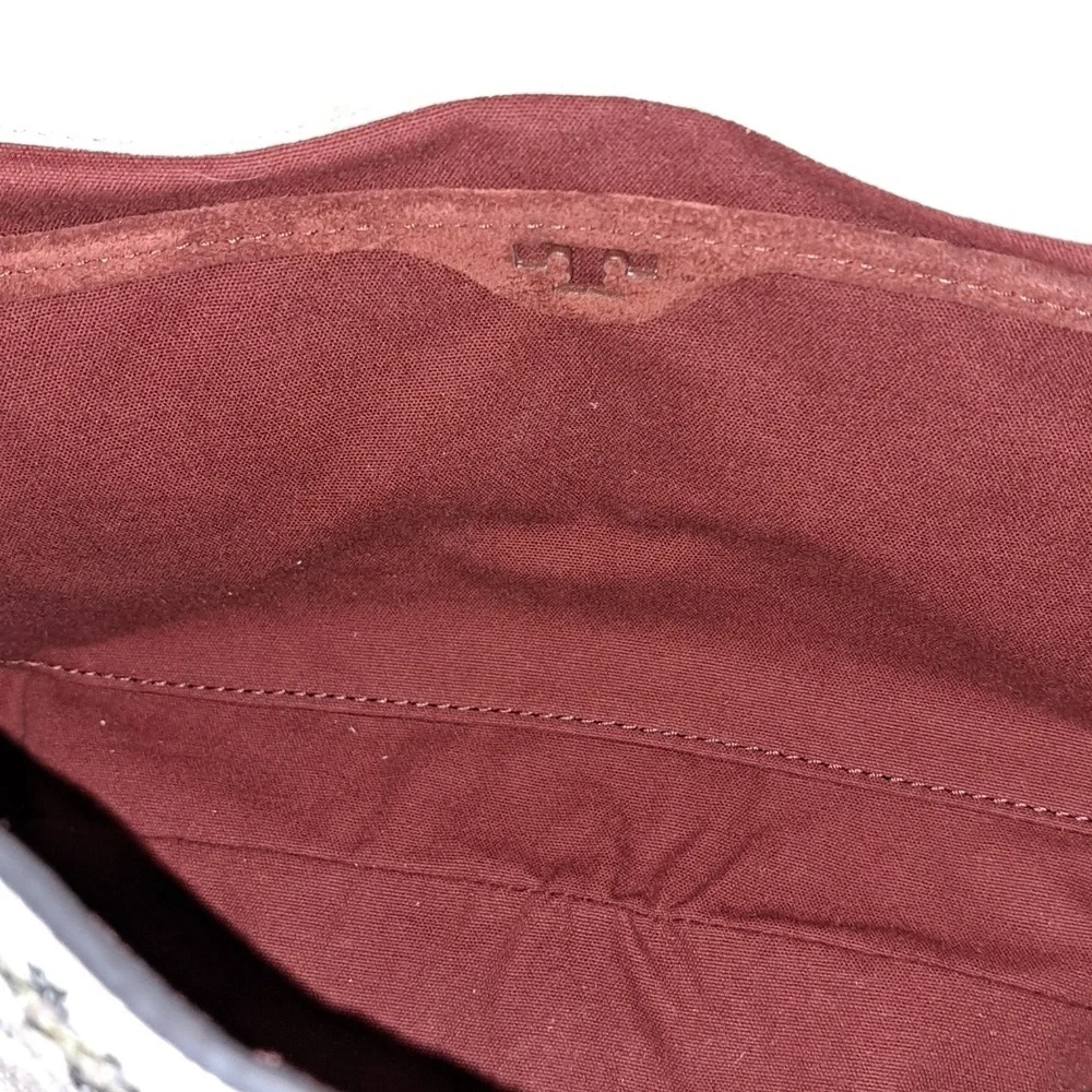 Tory Burch Sawyer Embroidered Shoulder Bag Like New